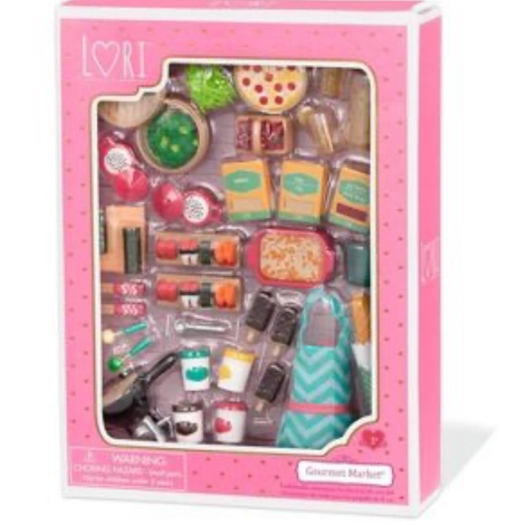 Target Toys Nwt Lori Gourmet Market Doll Kitchen Play Food Set